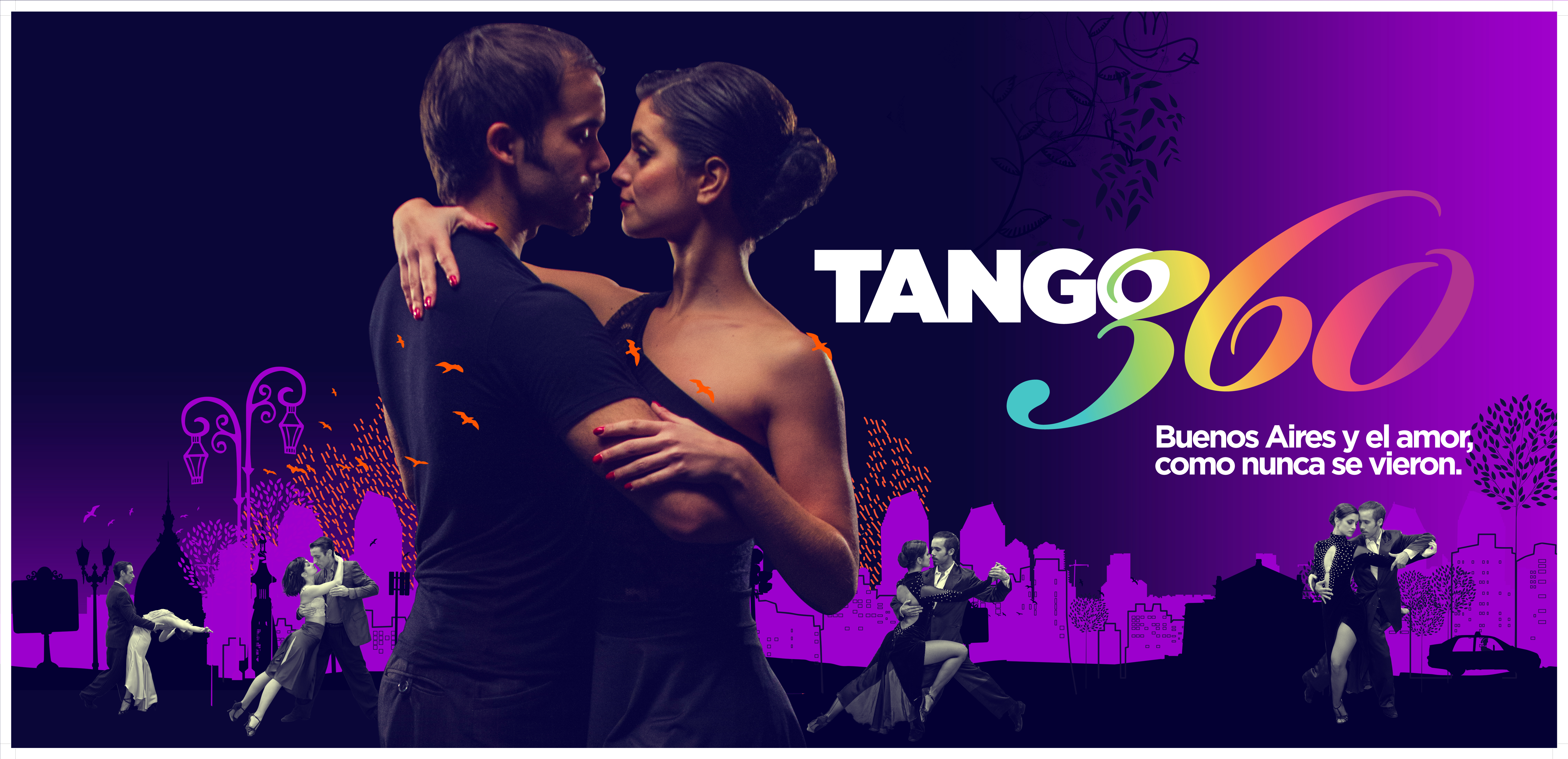 Tango 360. Buenos Aires y el amor como nunca se vieron